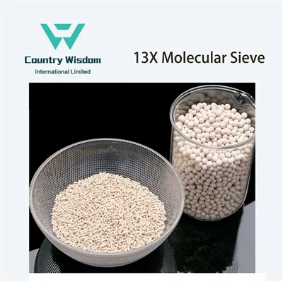 สารดูดความชื้น 13X ตะแกรงโมเลกุลสำหรับการแยกอากาศ CO2 H2O การกำจัด